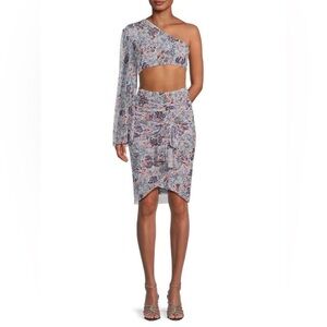 Misa Los Angeles Calypso Cutout Midi Dress NWT Size: XS